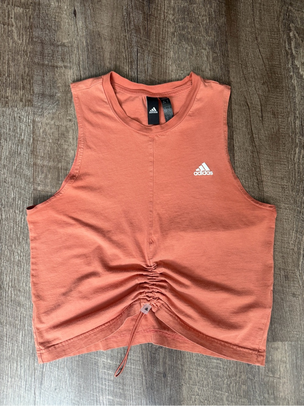 adidas Women's Drawcord Crop Tank